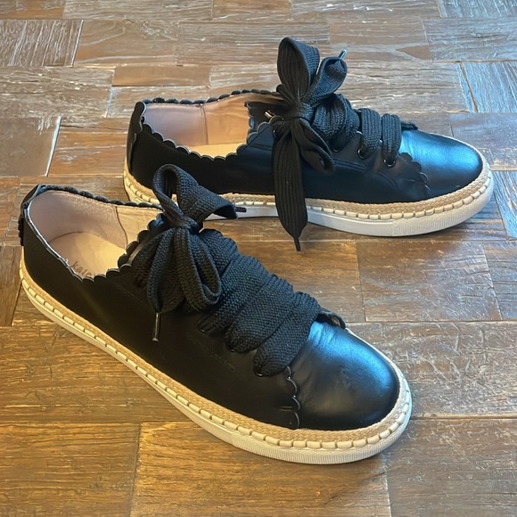 Kate Spade New York Lena Leather Sneakers🖤 - Picture 5 of 13